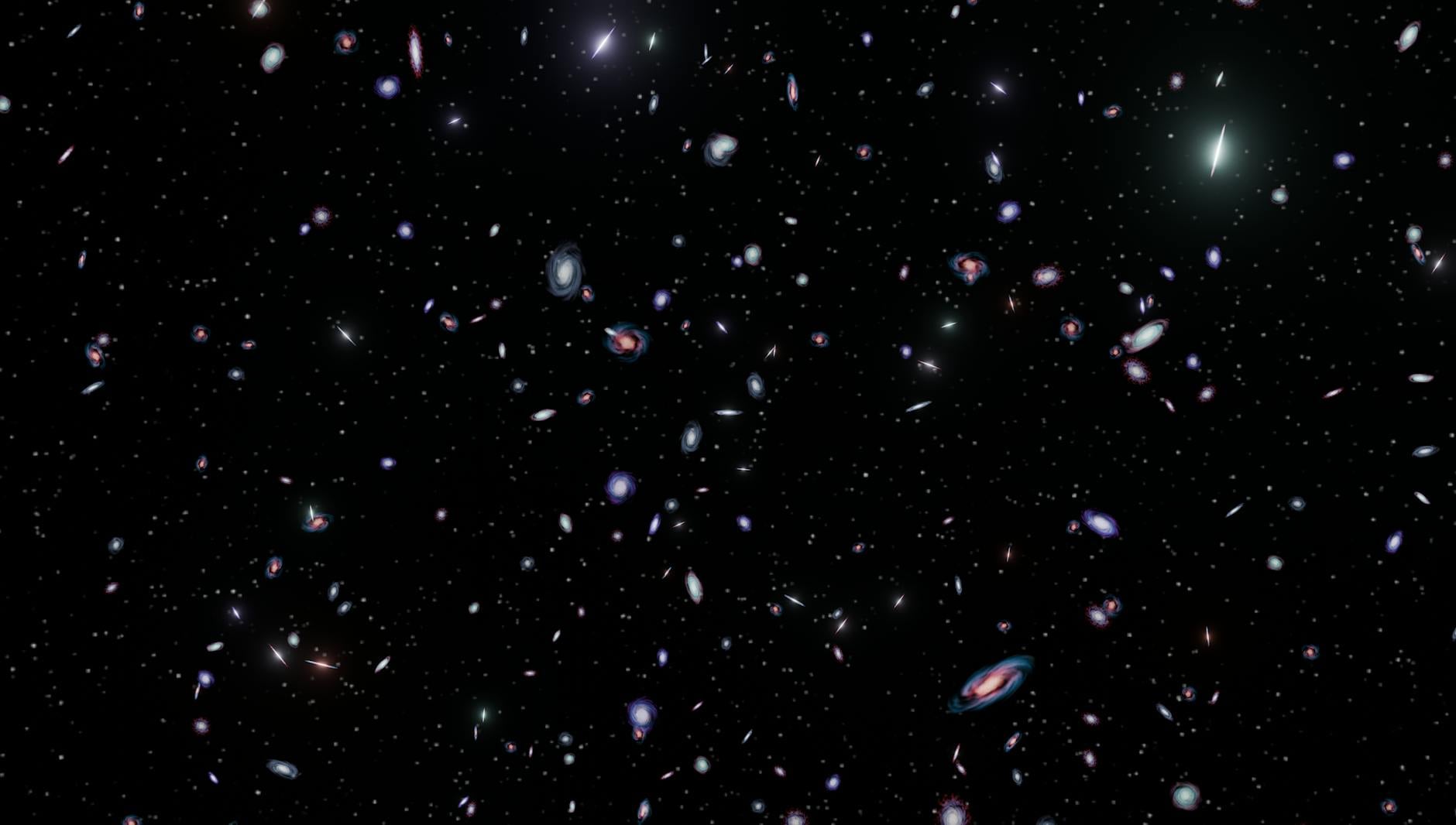 Hubble's Latest Image Reveals a Cosmic Dance of Galaxies